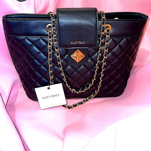 ELLEN TRACY HAND BAG - Picture 1 of 10